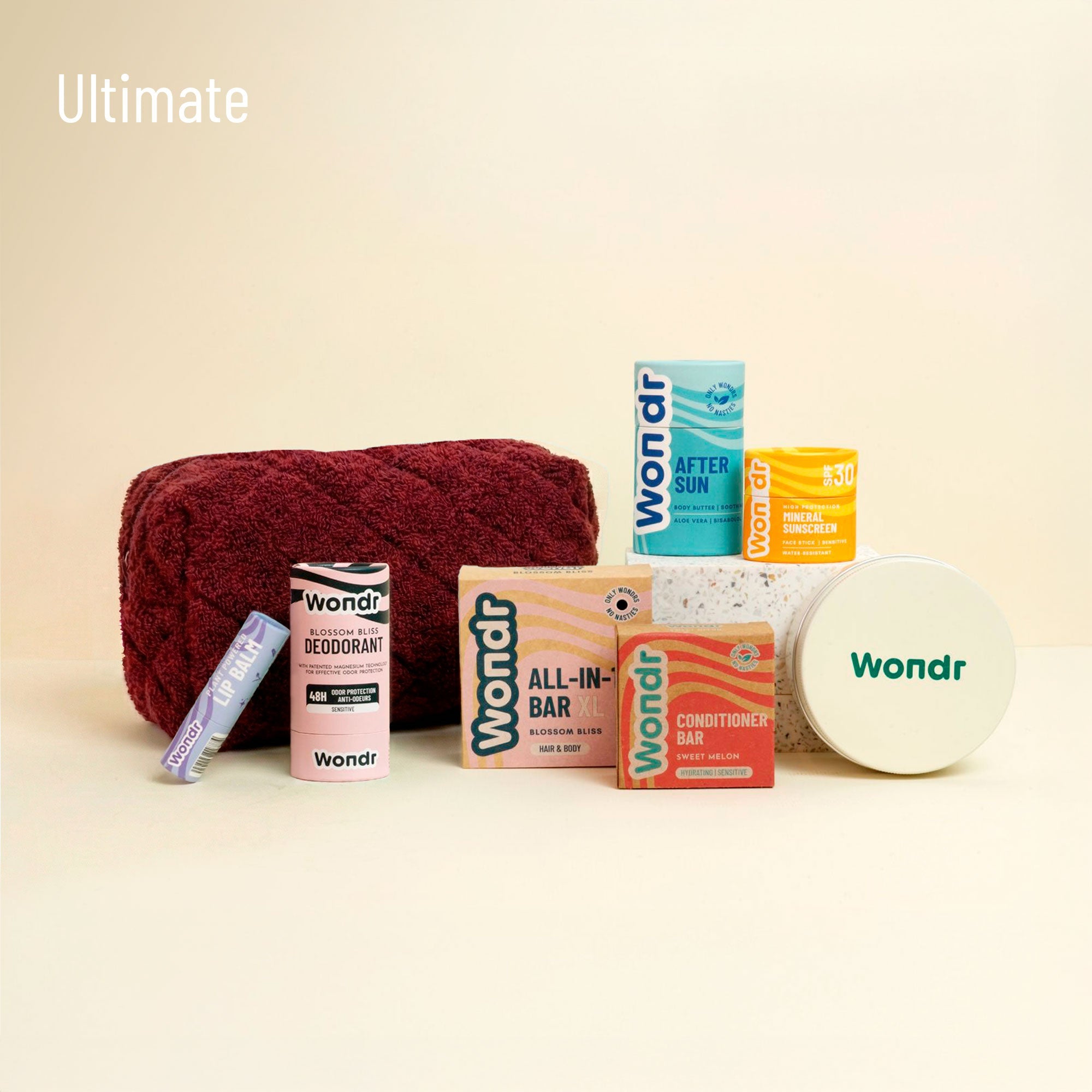 TRAVEL ESSENTIALS | WONDR bundel